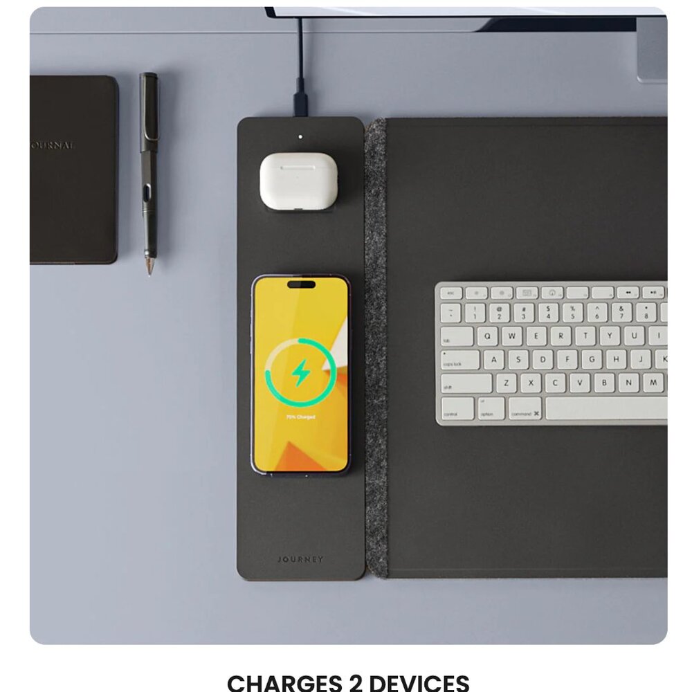 Journey ALTI Wireless Charging Desk Mat